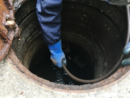 作業中