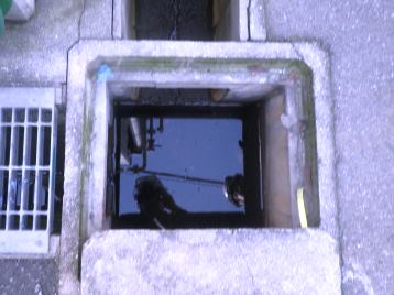 ①作業前