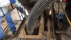 作業中 - コンベア