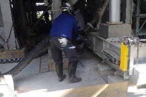 作業中②